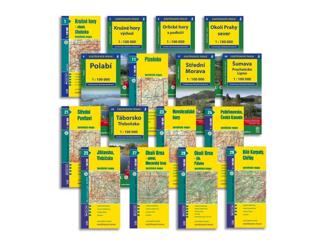 Výprodej – turistické mapy - Kartografie.cz