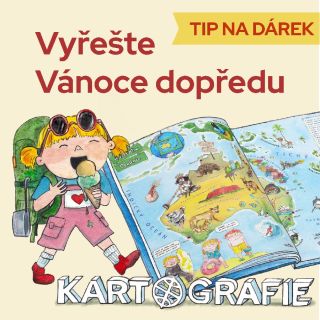 máme pro vás TIP NA DÁREK! https://www.kartografie.cz/pro-deti/balicek-ilustrovany-atlas-sveta-plakat/ #kartografie