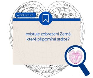 Věděli jste, že existuje mapová projekce, která má tvar srdce? tzv. Bonneovo zobrazení vzniklo už v 18. století ve Francii...
