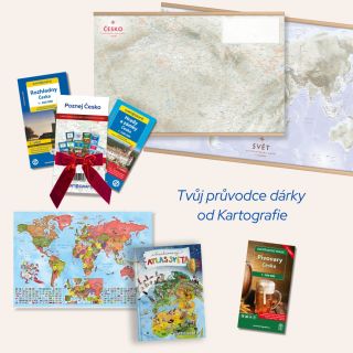 Tipy na zajímavé dárky od Kartografie #VánočníDárky